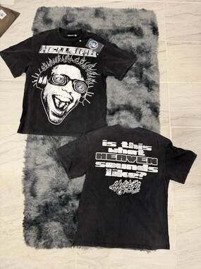 Hellstar Studios Rage "Is This What Heaven Sounds Like?" Graphic T-Shirt